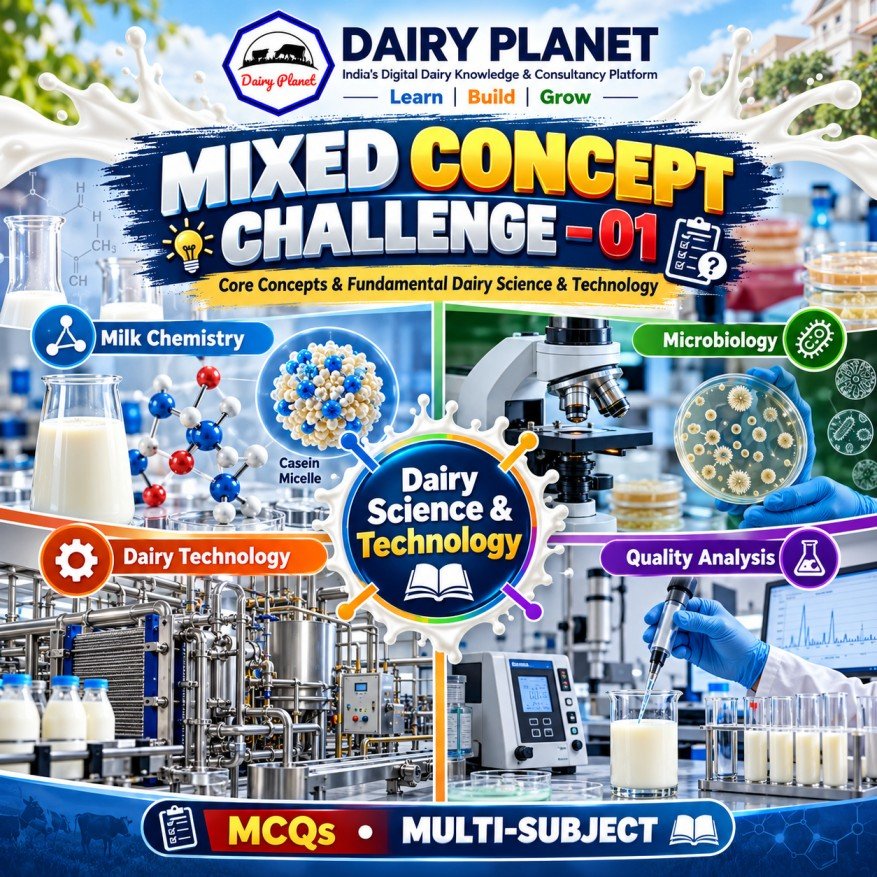 Dairy Science & Technology – Mixed Concept Challenge 01