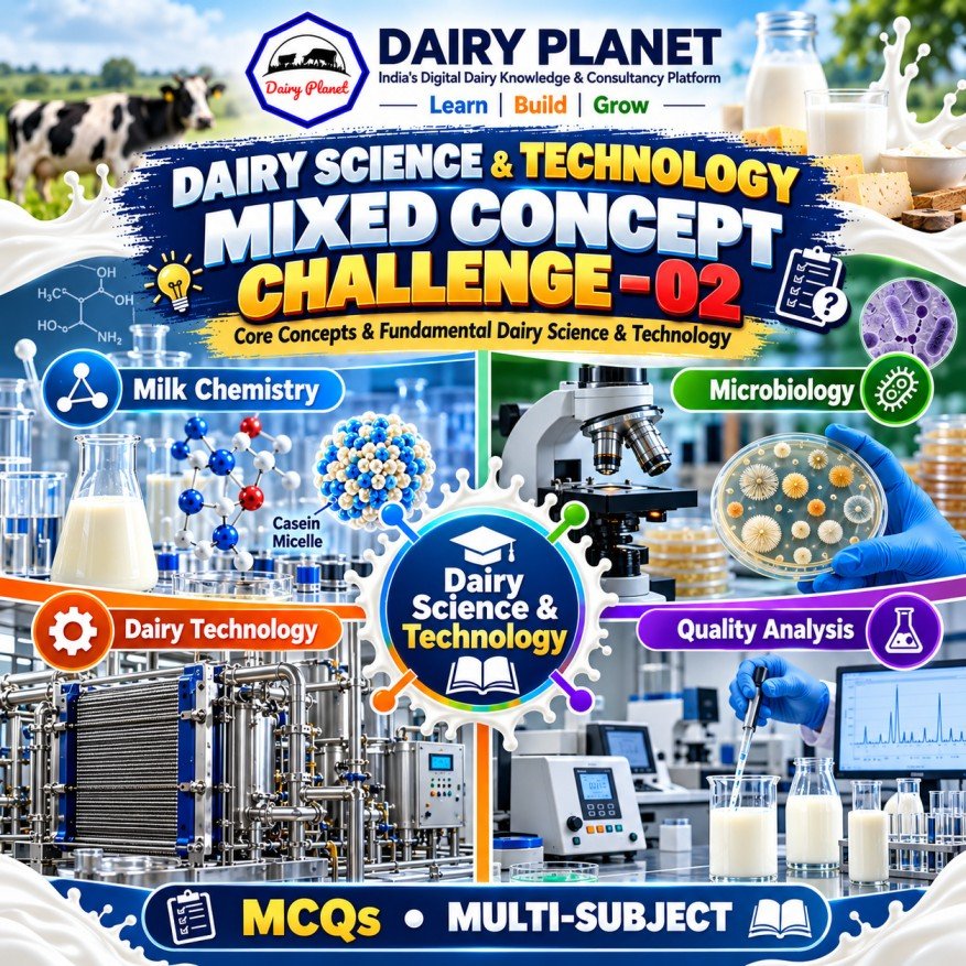 Dairy Science & Technology – Mixed Concept Challenge 02