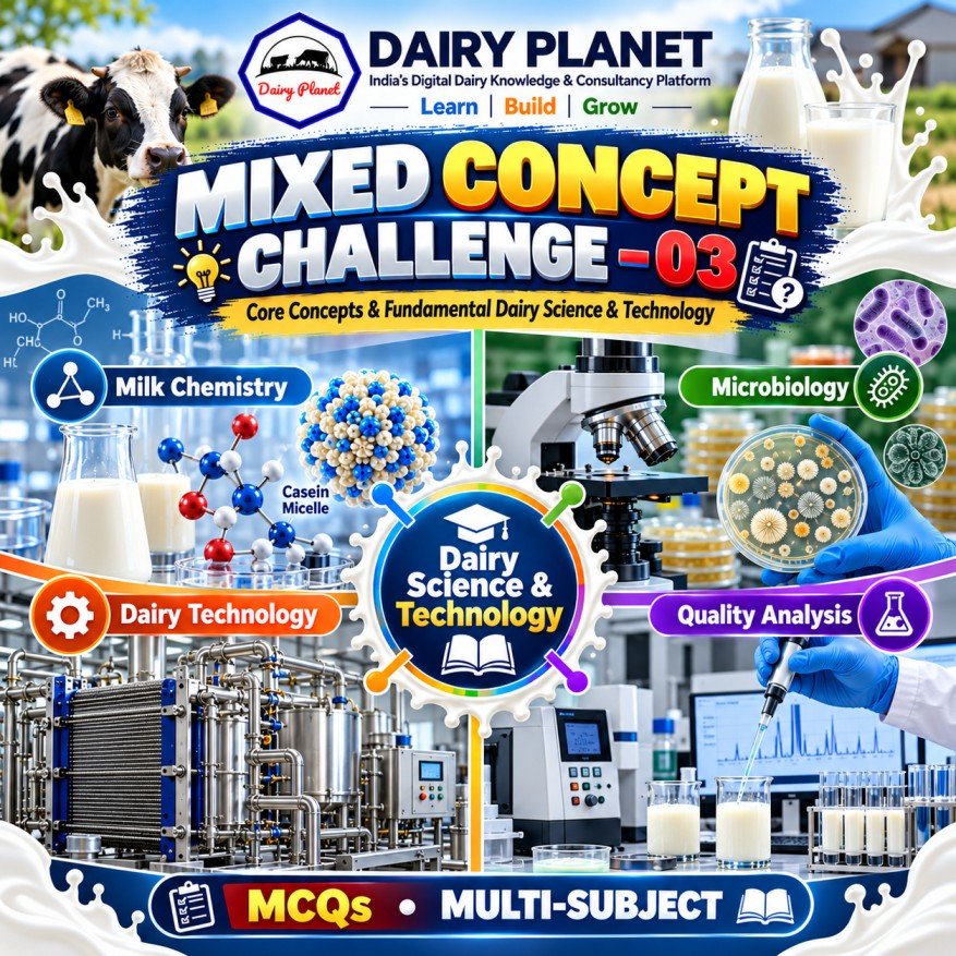 Dairy Science & Technology – Mixed Concept Challenge 03