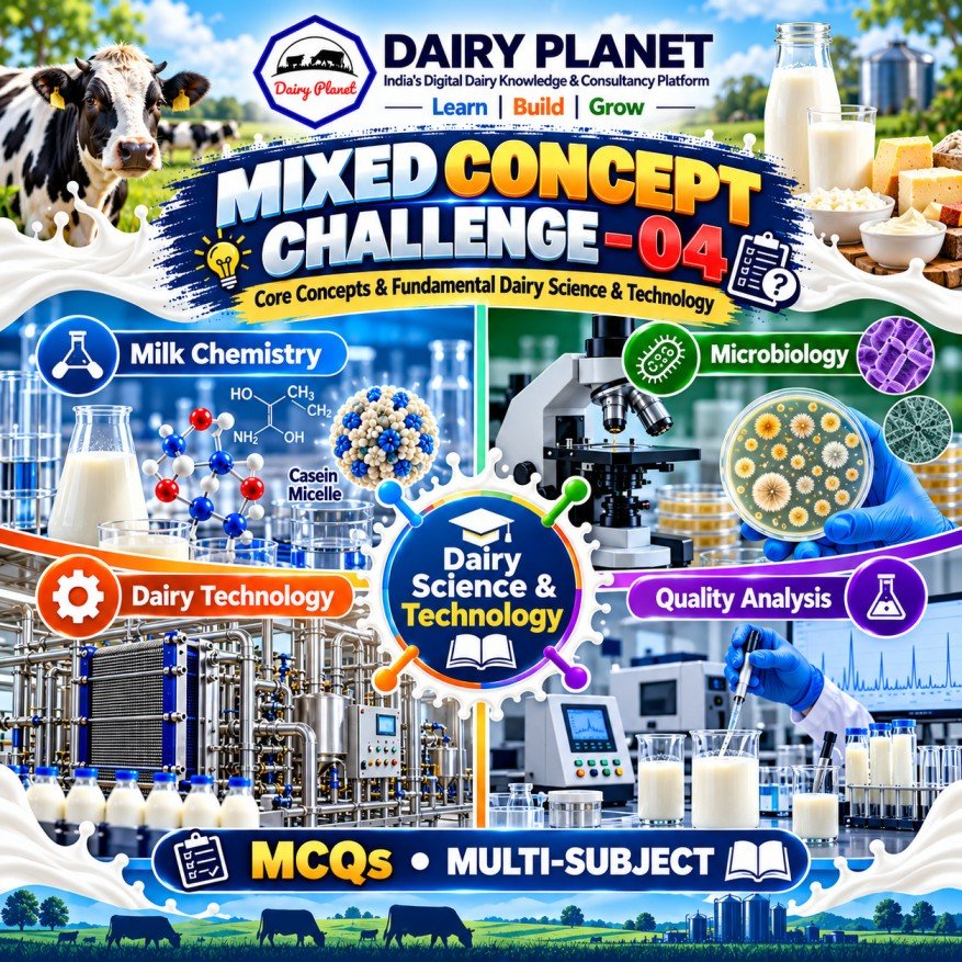 Dairy Science & Technology – Mixed Concept Challenge 04
